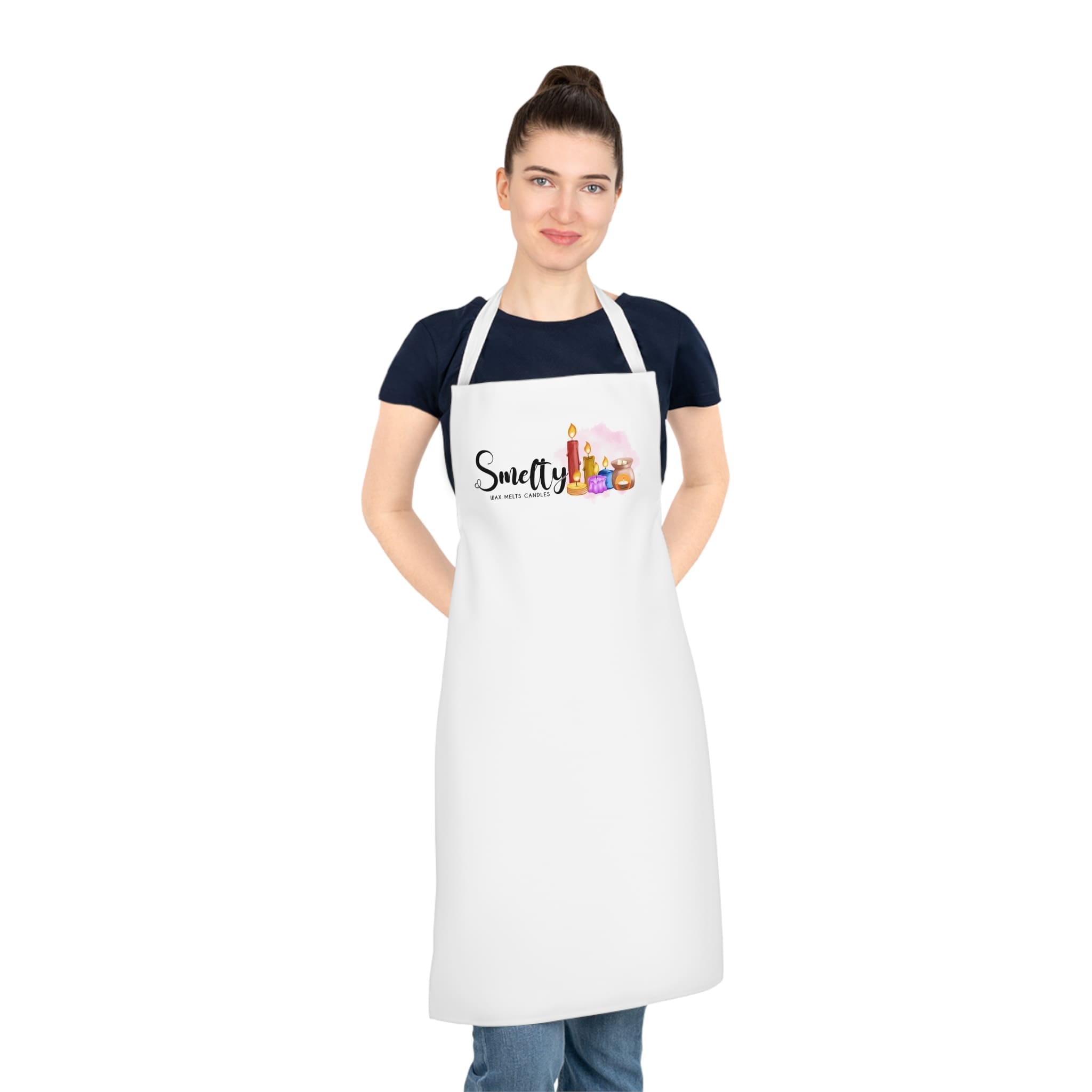 Smelty Adult Apron 1 Smelty Adult Apron With Colourful Logo Design