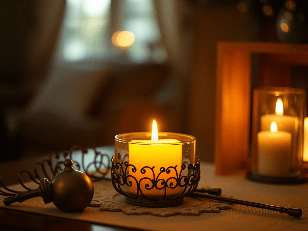How To Use Candles Safely: Key Guidelines 3 Create A Highly Detailed High Resolution Image Centered Around Candle Safety