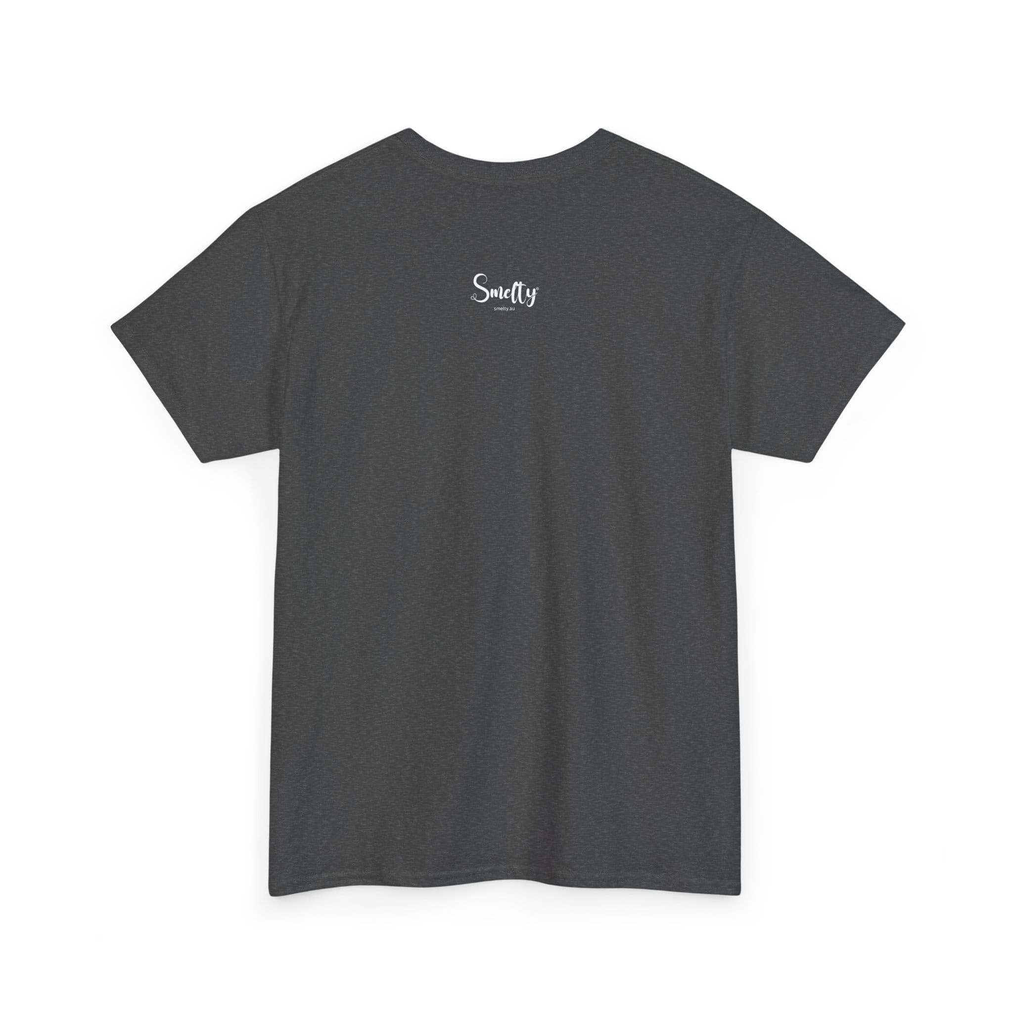 Addicted To Wax Unisex Heavy Cotton Tee 16 Dark Grey T-Shirt With Logo