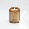 Candle with tropical fruits scent