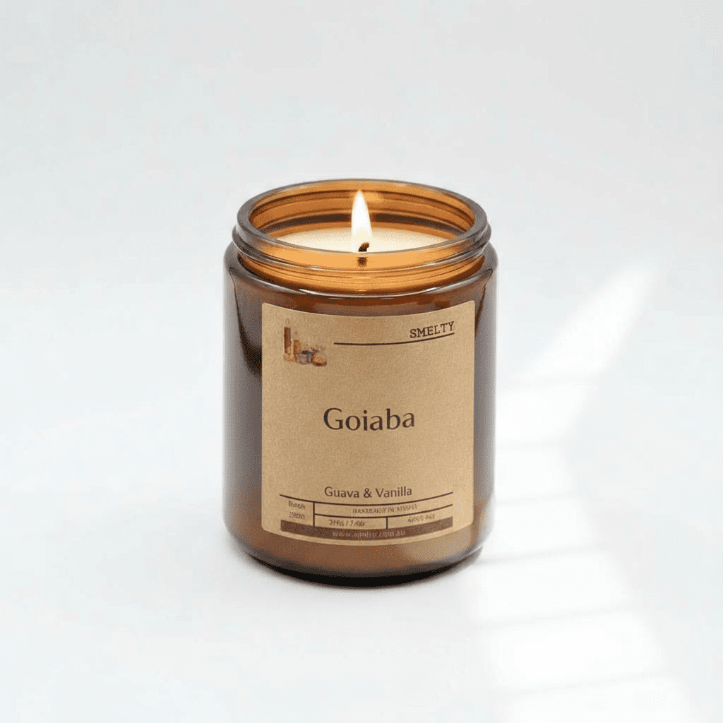 Goiaba - Guava &Amp; Vanilla 1 Guava And Vanilla Scented Candle