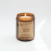 Myrtle - Lemon Myrtle &Amp; Eucalyptus 6 Amber Jar Candle With Lemon Scent