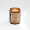 Vanilla Lace - Vanilla &Amp; Cashmere 4 Scented Candle In Amber Glass Jar