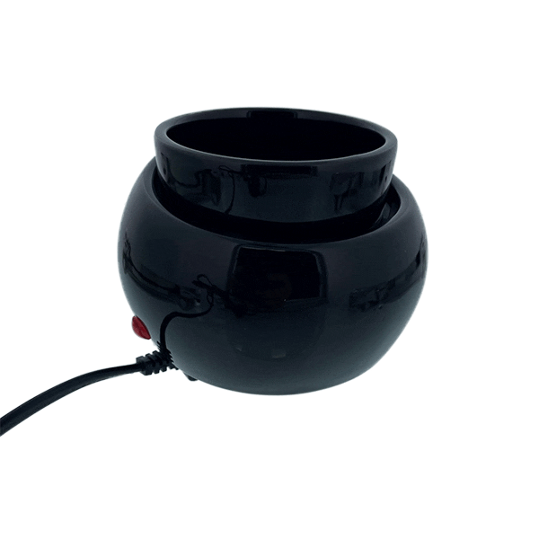 Zen Pot Black - Wax Melter - Aroma Glow™ 1 Zen Pot Black - Wax Melter - Aroma Glow™