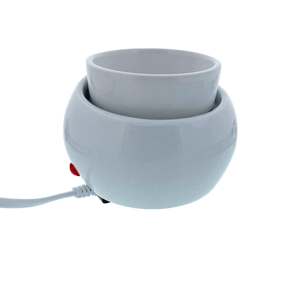 Zen Pot White - Wax Melter - Aroma Glow™ 2 Zen Pot White - Wax Melter - Aroma Glow™ - Image 2